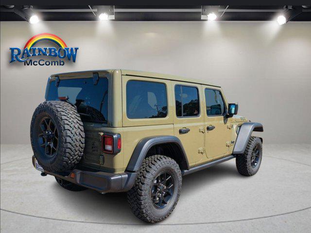 new 2025 Jeep Wrangler car, priced at $49,799