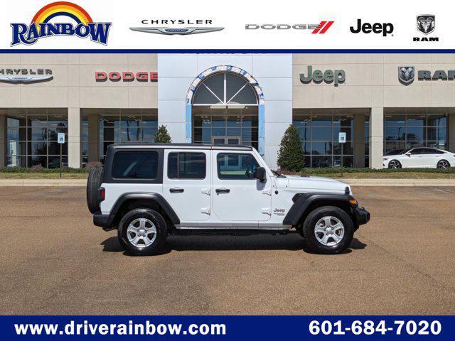 used 2021 Jeep Wrangler Unlimited car, priced at $29,899