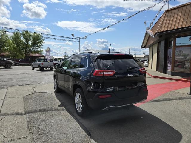 used 2017 Jeep Cherokee car, priced at $14,377