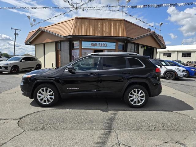 used 2017 Jeep Cherokee car, priced at $14,377