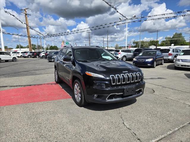 used 2017 Jeep Cherokee car, priced at $14,377