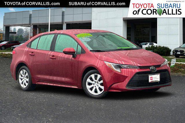 used 2024 Toyota Corolla car, priced at $21,750