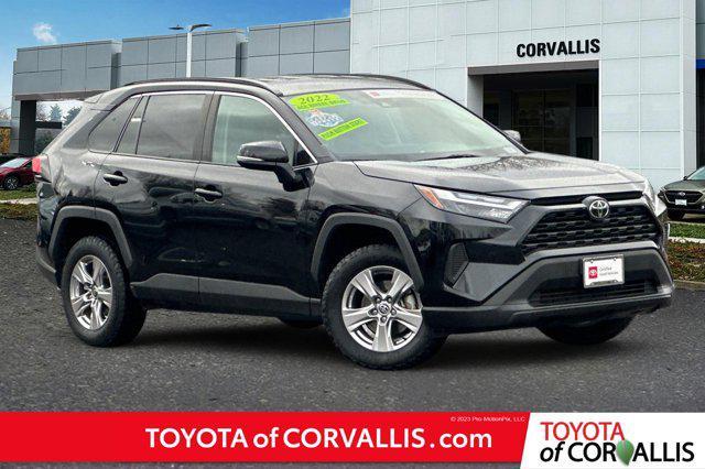 used 2022 Toyota RAV4 car, priced at $27,500