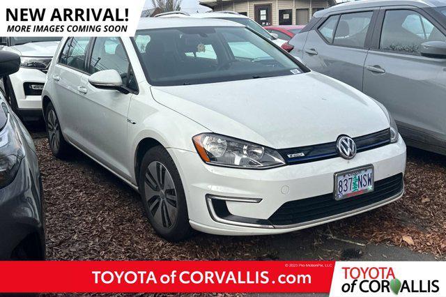 used 2016 Volkswagen e-Golf car, priced at $12,000