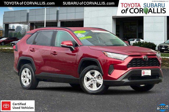 used 2022 Toyota RAV4 car, priced at $26,000