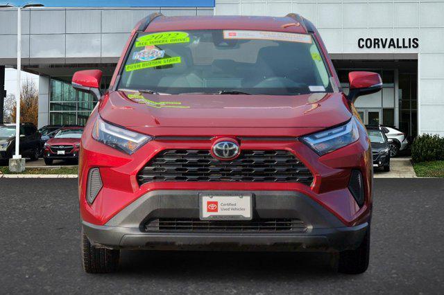 used 2022 Toyota RAV4 car, priced at $26,500