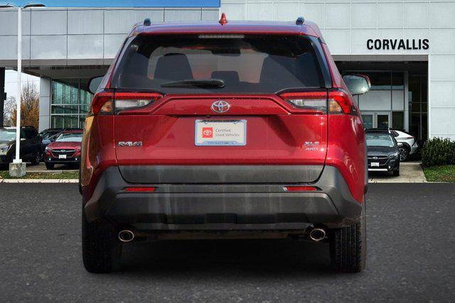 used 2022 Toyota RAV4 car, priced at $26,500