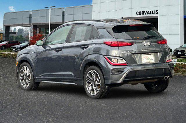 used 2022 Hyundai Kona car, priced at $22,000