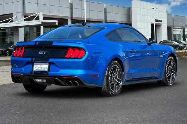 used 2021 Ford Mustang car, priced at $34,500