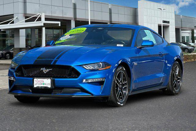 used 2021 Ford Mustang car, priced at $34,500