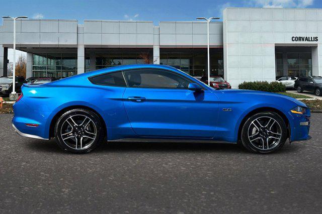 used 2021 Ford Mustang car, priced at $34,500