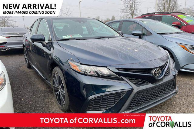 used 2021 Toyota Camry car, priced at $22,000