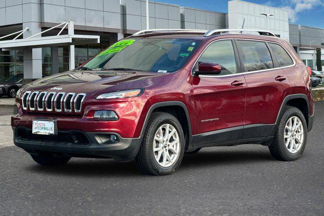 used 2018 Jeep Cherokee car, priced at $16,000