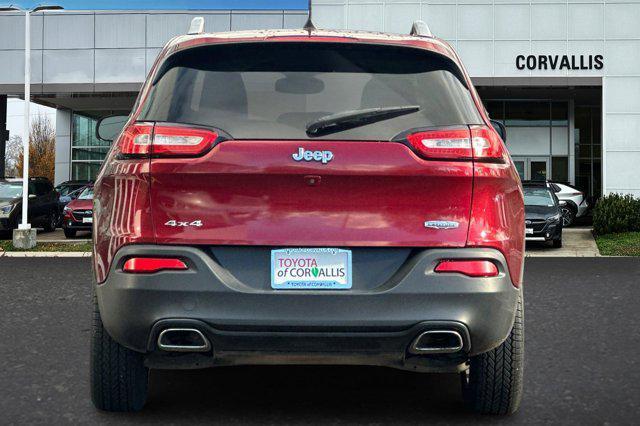 used 2018 Jeep Cherokee car, priced at $16,000