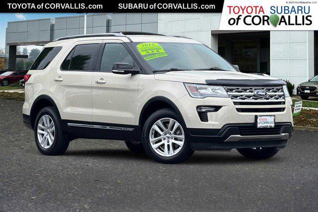 used 2018 Ford Explorer car, priced at $25,500
