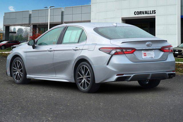 used 2021 Toyota Camry car, priced at $19,500