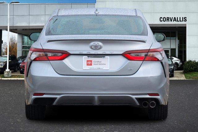 used 2021 Toyota Camry car, priced at $19,500