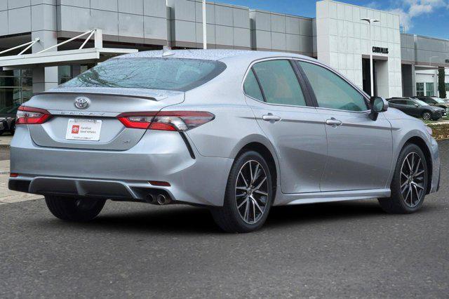 used 2021 Toyota Camry car, priced at $19,500