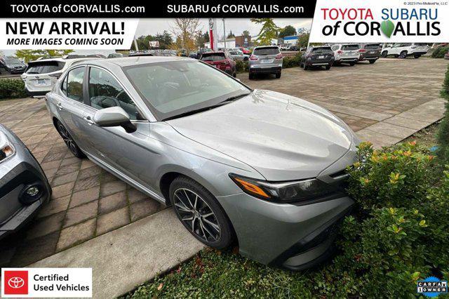 used 2021 Toyota Camry car, priced at $22,000