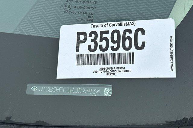 used 2024 Toyota Corolla Hybrid car, priced at $26,500