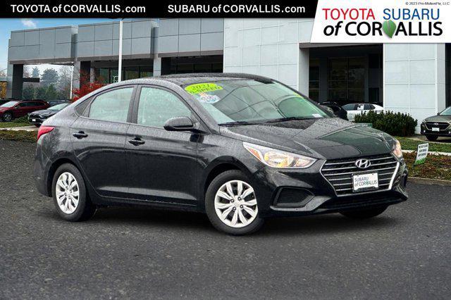 used 2021 Hyundai Accent car, priced at $15,000