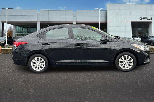 used 2021 Hyundai Accent car, priced at $15,000