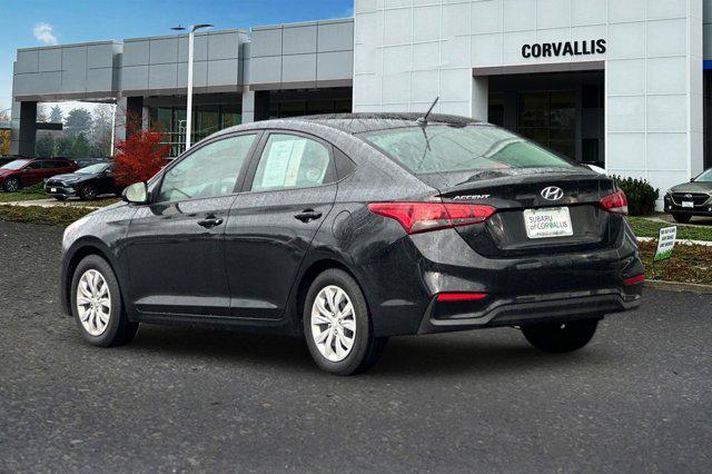 used 2021 Hyundai Accent car, priced at $15,000