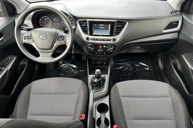 used 2021 Hyundai Accent car, priced at $15,000