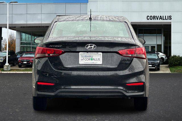 used 2021 Hyundai Accent car, priced at $15,000