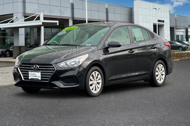 used 2021 Hyundai Accent car, priced at $15,000