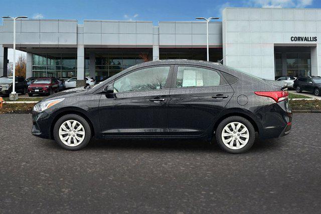 used 2021 Hyundai Accent car, priced at $15,000