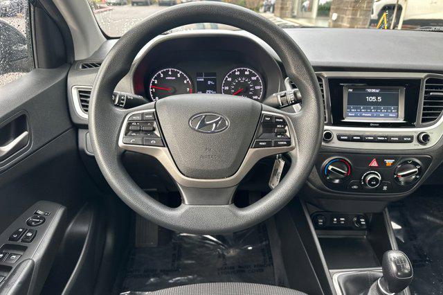 used 2021 Hyundai Accent car, priced at $15,000