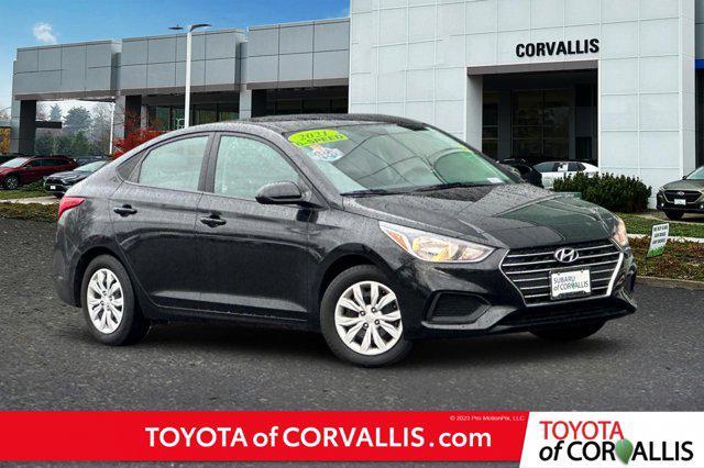 used 2021 Hyundai Accent car, priced at $15,000