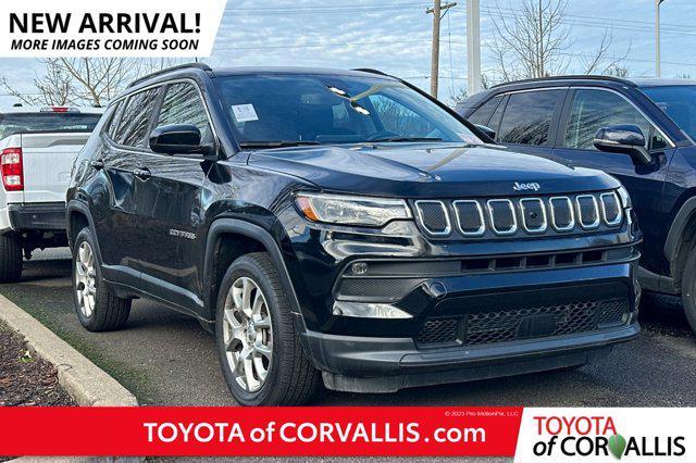 used 2022 Jeep Compass car, priced at $21,500