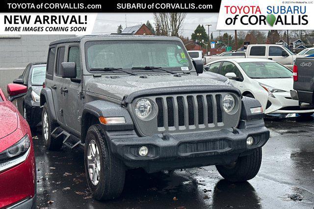 used 2020 Jeep Wrangler Unlimited car, priced at $27,500