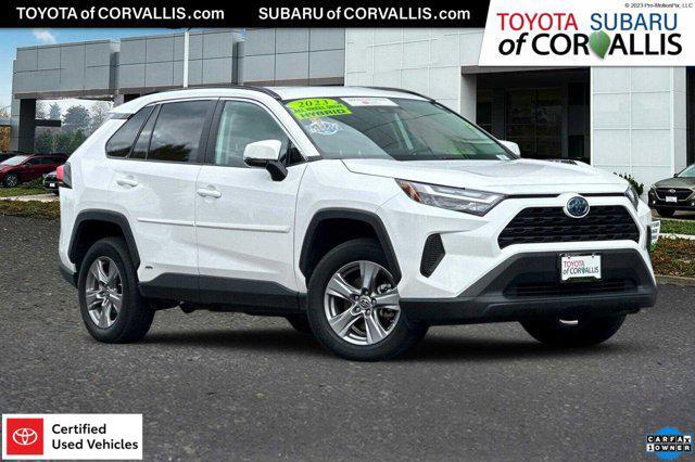 used 2023 Toyota RAV4 Hybrid car, priced at $35,250