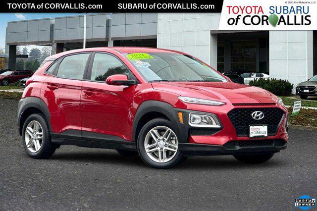 used 2021 Hyundai Kona car, priced at $17,500