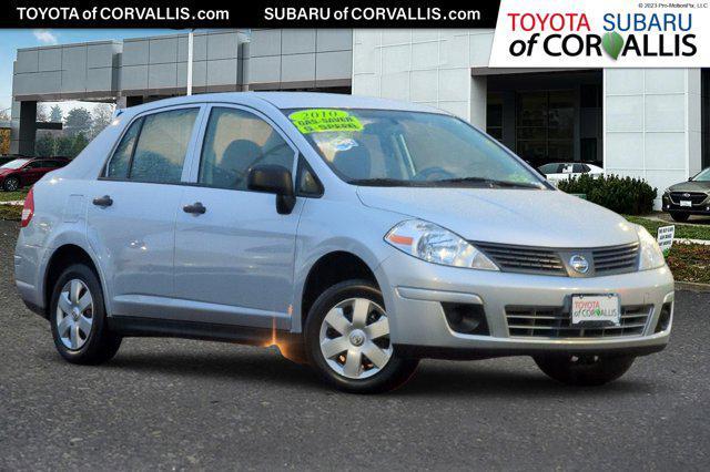 used 2010 Nissan Versa car, priced at $5,000