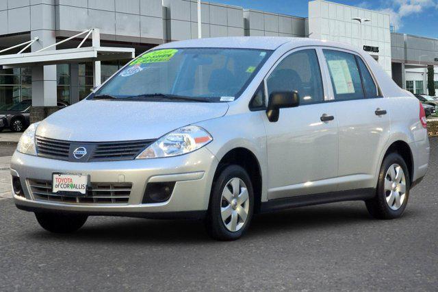 used 2010 Nissan Versa car, priced at $5,000