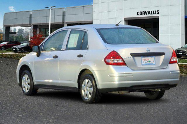 used 2010 Nissan Versa car, priced at $5,000