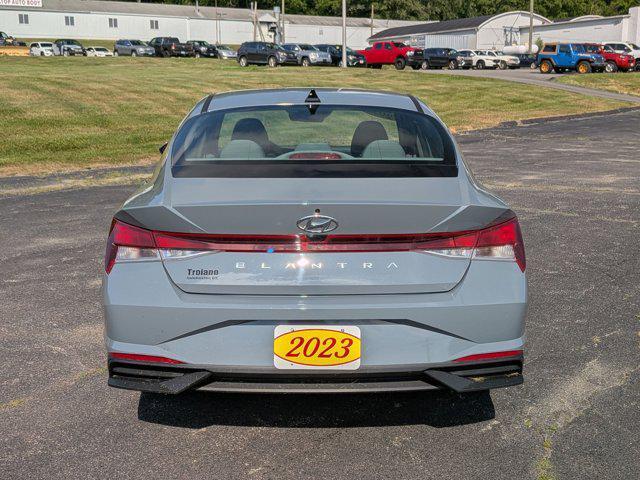 used 2023 Hyundai Elantra car, priced at $17,900