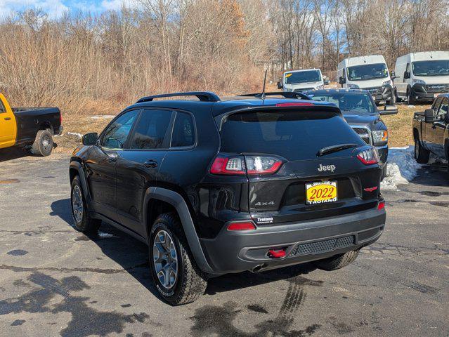 used 2022 Jeep Cherokee car, priced at $23,500