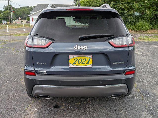 used 2021 Jeep Cherokee car, priced at $27,900