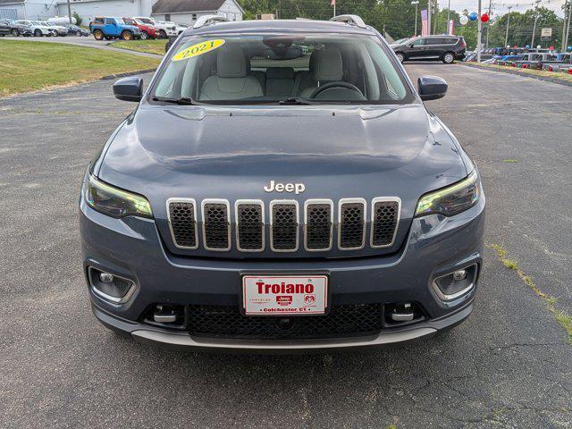 used 2021 Jeep Cherokee car, priced at $27,900