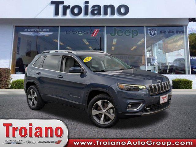 used 2021 Jeep Cherokee car, priced at $27,900