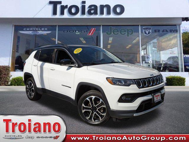 used 2022 Jeep Compass car, priced at $25,900