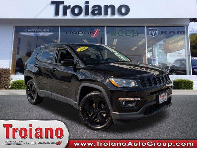 used 2021 Jeep Compass car, priced at $23,900