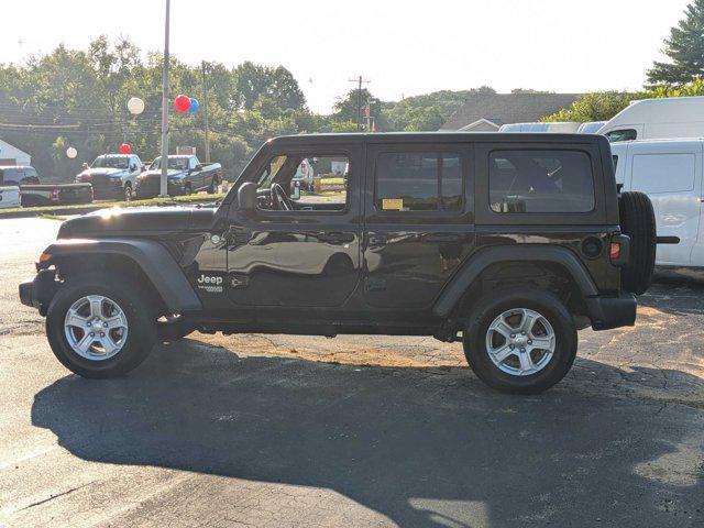 used 2020 Jeep Wrangler Unlimited car, priced at $31,700