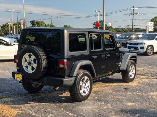 used 2020 Jeep Wrangler Unlimited car, priced at $31,500