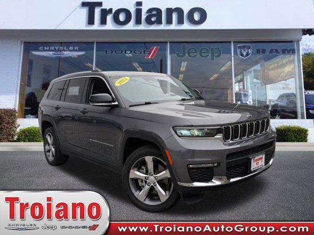 used 2021 Jeep Grand Cherokee L car, priced at $34,900